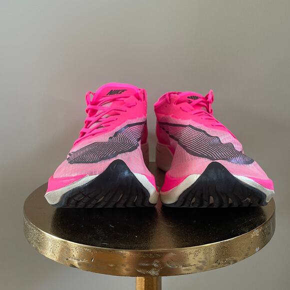 Nike ZoomX Vaporfly NEXT% Pink Blast Shoes | Mens 12, Marathon Racer EUC Worn 1X - Picture 11 of 15